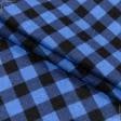 Тканини для сорочок - Фланель для  сорочок блакитний