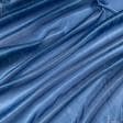Тканини для суконь - Органза кристал синій