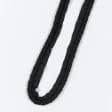 Ткани готовые изделия - Шнур окантовочный Корди цвет черный 10 мм