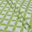 Тканини портьєрні тканини - Декоративна тканина арена Аквамарин колір св.зелене яблоко