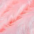 Ткани для верхней одежды - Мех длинноворсовый розовый