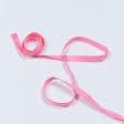 Тканини фурнітура для декора - Репсова стрічка Грогрен /GROGREN рожева 10 мм