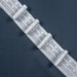 Ткани фурнитура для декора - Тесьма шторная Карандаш матовая  КС-1:2 100мм±0.5мм/100м