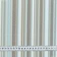 Тканини портьєрні тканини - Дралон смуга дрібна /LISTADO колір бірюза, сірий, бежевий