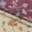Ткани для декоративных подушек - Гобелен Цветущая ветка св.золото