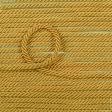 Ткани фурнитура для декора - Шнур Солар цвет яркое золото d=10мм