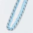 Тканини шнур декоративний - Шнур окантувальний Корді колір бежевий, блакитний, синій 10 мм