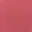 Ткани портьерные ткани - Дралон полоса /NILO красная