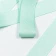 Тканини фурнітура для декора - Репсова стрічка Грогрен /GROGREN колір м'ятний 31 мм