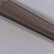 Ткани гардинные ткани - Тюль сетка мелкая Голди  коричневый