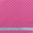 Тканини розпродаж - Декоративна тканина Топ горошок рожевий