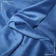 Ткани для верхней одежды - Велюр Терсиопел цвет индиго