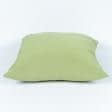 Тканини подушки - Подушка блекаут колір оливка 45х45 см  (137858)