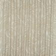 Тканини для штор - Жакард листя Монстери / PLUME колір старе золото