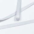 Тканини фурнітура для декора - Репсова стрічка Грогрен /GROGREN світло сіра 10 мм