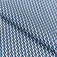 Тканини поплін - Поплін MAN ланцюжки синьо-чорні на білому
