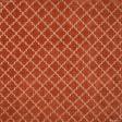Ткани для декоративных подушек - Шенилл жаккард Марокканский ромбц цвет терракот