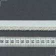 Тканини фурнітура для дома - Шнур окантувальний Корді / CORD колір білий, крем 7 мм