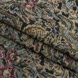 Ткани для декоративных подушек - Гобелен  мон-блан цветы бордо