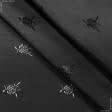 Тканини підкладкова тканина - Підкладка жакардова чорний