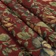 Ткани для декоративных подушек - Гобелен бордо