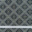 Ткани для декоративных подушек - Гобелен Есения ромб т.синий
