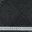 Ткани для верхней одежды - Кожа искусственная  vigarano черный