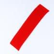Ткани трикотаж - Воротник- манжет  красный 10*42см