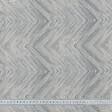 Ткани портьерные ткани - Декоративная ткань панама  Лида/LIDA зиг-заг серый