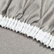 Тканини для дому - Штора Блекаут Харріс жаккард двосторонній пісочно-сизий 150/270 см (174191)