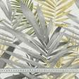 Ткани портьерные ткани - Декоративная ткань Листья пальмы оливка, серый