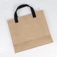 Ткани сумка шоппер - Сумка Джути 45х40х17 ТаKа Sumka мешковина ламинированная (ручка 50 см)