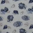 Ткани для декоративных подушек - Лонета бигаро синий