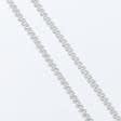 Ткани тесьма - Тесьма окантовочная Фиджи цвет св.серый, белый, крем 10 мм