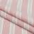 Декоративна тканина рустікана смуга широка рожева