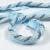 Шнур окантовочный корди /cord цвет бежевый, голубой, синий 10 мм