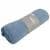 Простынь трикотажная на резинке серо-голубая 90х200