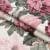 Декоративна тканина квіти великі рожеві