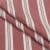 Декоративна тканина рустікана смуга широка колір вишня