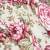 Декоративная ткань панама арезо цветы бордо
