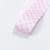 Репсовая лента тера клеточка диагональ цвет розовый, белый 37мм