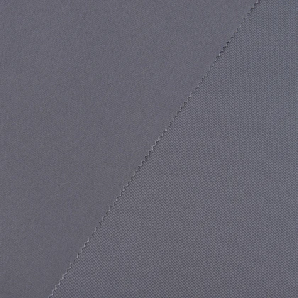 Тканин хлопок смесовой - Саржа TWILL-240 цвет темно серый 4