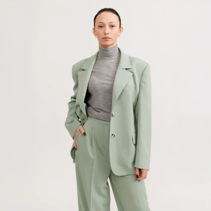 Тканин выкройки/лекала - Выкройка Пиджак-01 размер XS, S, М, L, XL, XXL 4