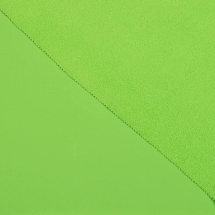Тканин для спецодежды - Ткань плащовая SOFTSHELL на флисе цвет салатовый-люминисцентный 4