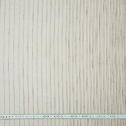 Тканин тк outlet ткани - Тюль Алиса полоска бежевая с утяжелителем купон 3