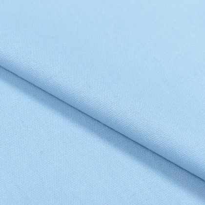 Тканин актуальные цвета по pantone (пантон) - Полупанама ТКЧ гладкокрашенная цвет незабудка