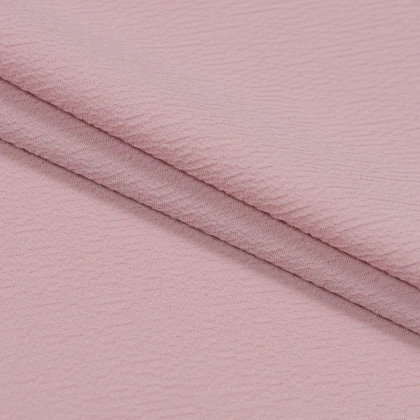 Тканин стрейч - Костюмный креп impero розовый