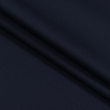 Тканин хлопок смесовой - Саржа TWILL-240 цвет темно синий