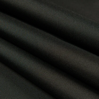 Тканин ненатуральные ткани - Оксфорд-215 PU 600D  черный
