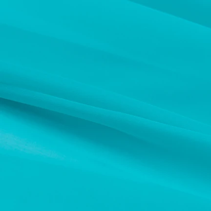 Органза плотная мятная